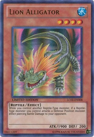 Lion Alligator - LC02-EN008 - Ultra Rare - Limited Edition available at 401 Games Canada