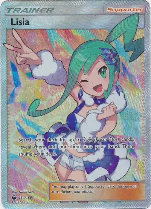 Lisia - 164/168 - Full Art Ultra Rare available at 401 Games Canada