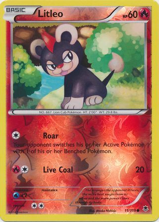 litleo pokemon card value 401 Games Canada - Litleo - 11/119 - Common