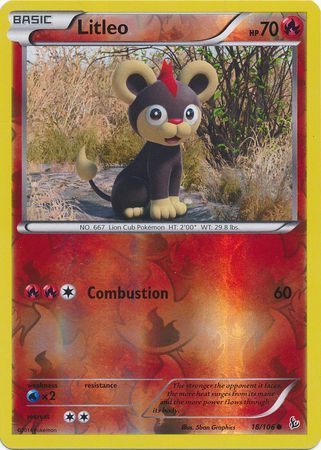 Litleo - 18/106 - Common - Reverse Holo available at 401 Games Canada