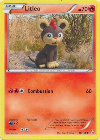 Litleo - 18/106 - Common available at 401 Games Canada
