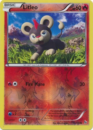 Litleo - 19/106 - Common - Reverse Holo available at 401 Games Canada