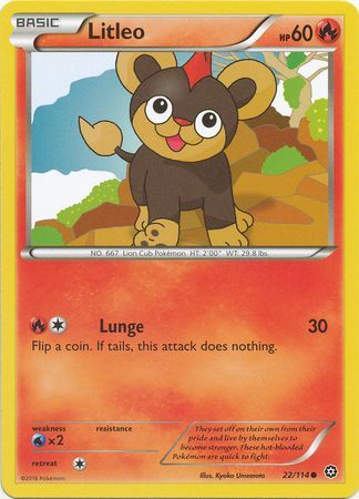 Litleo - 22/114 - Common available at 401 Games Canada