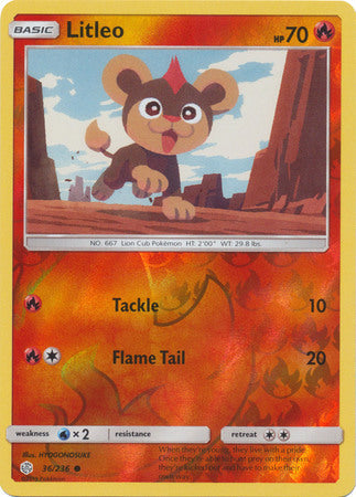 Litleo - 36/236 - Common - Reverse Holo available at 401 Games Canada