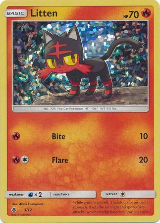 Litten - 3/12 - McDonald's Holo - Promo available at 401 Games Canada