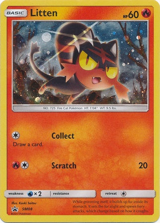 Litten - SM08 - Holo Promo available at 401 Games Canada