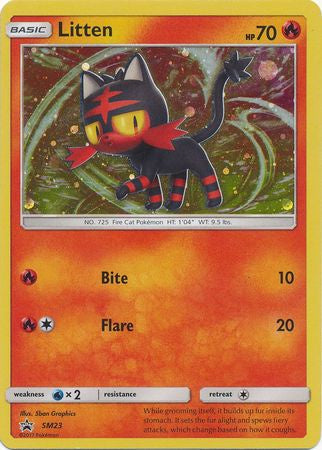 Litten - SM23 - Holo Promo available at 401 Games Canada