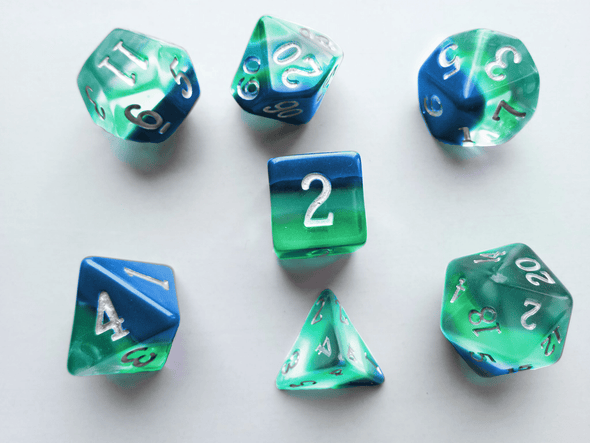Little Dragon - Birthstone Dice - Turquoise available at 401 Games Canada