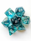 Little Dragon - Nebula Dice - London Blue Topaz Limited Edition available at 401 Games Canada