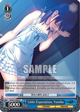 Little Expectation, Yumiko - GRI/S72-E093 - Common available at 401 Games Canada