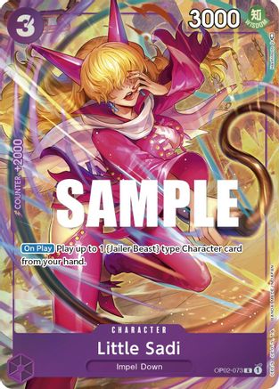 Little Sadi (Alternate Art) - OP02-073 - Rare available at 401 Games Canada