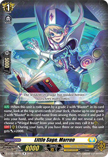 Little Sage, Marron - D-BT05/051 - Rare available at 401 Games Canada
