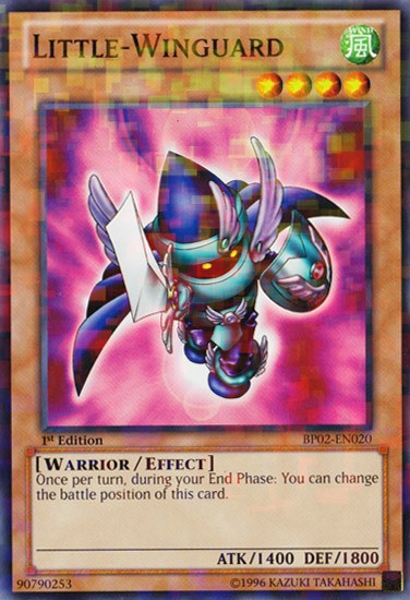 Little-Winguard - BP02-EN020 - Mosaic Rare - 1st Edition available at 401 Games Canada