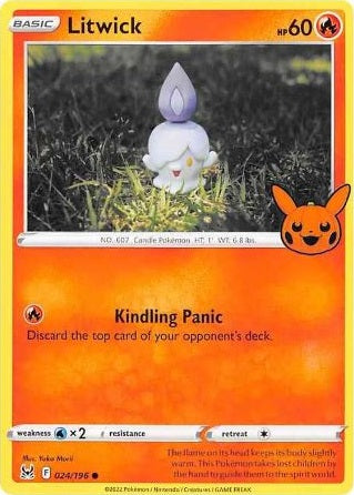 Litwick - 024/196 - Promo (Trick or Trade BOOster Bundle) available at 401 Games Canada