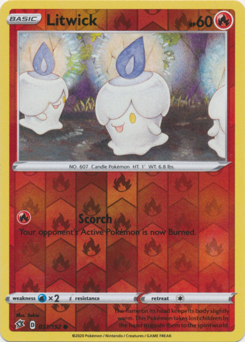 Litwick - 031/192 - Common - Reverse Holo available at 401 Games Canada
