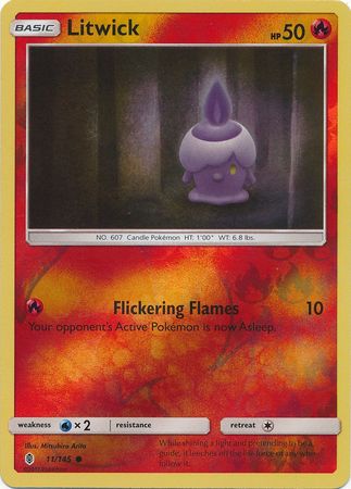 Litwick - 11/145 - Common - Reverse Holo available at 401 Games Canada