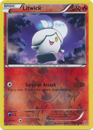 Litwick - 21/135 - Common - Reverse Holo available at 401 Games Canada