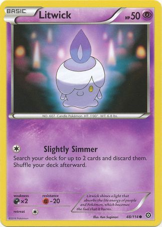 Litwick - 48/114 - Common available at 401 Games Canada