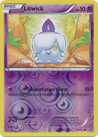 Litwick - 58/101 - Common - Reverse Holo available at 401 Games Canada