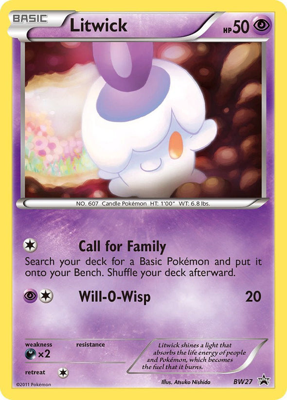 Litwick - BW27 - Holo Promo available at 401 Games Canada