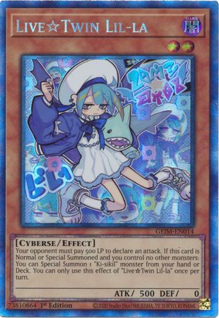 Live☆Twin Lil-la - GEIM-EN014 - Collector's Rare - 1st Edition available at 401 Games Canada