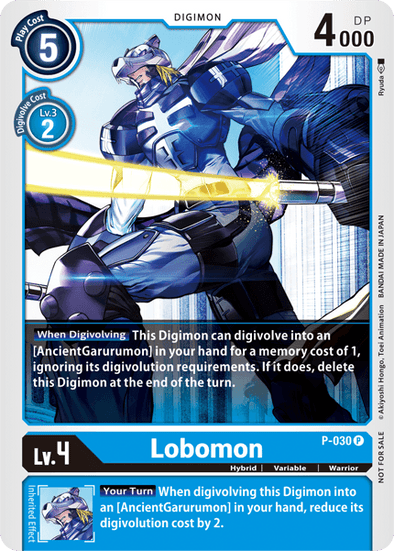 Lobomon - P-030 - Promo (Foil) available at 401 Games Canada