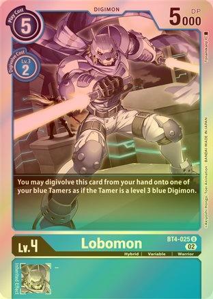 Lobomon (Resurgence Booster Reprint) - BT4-025 - Uncommon (Foil) available at 401 Games Canada