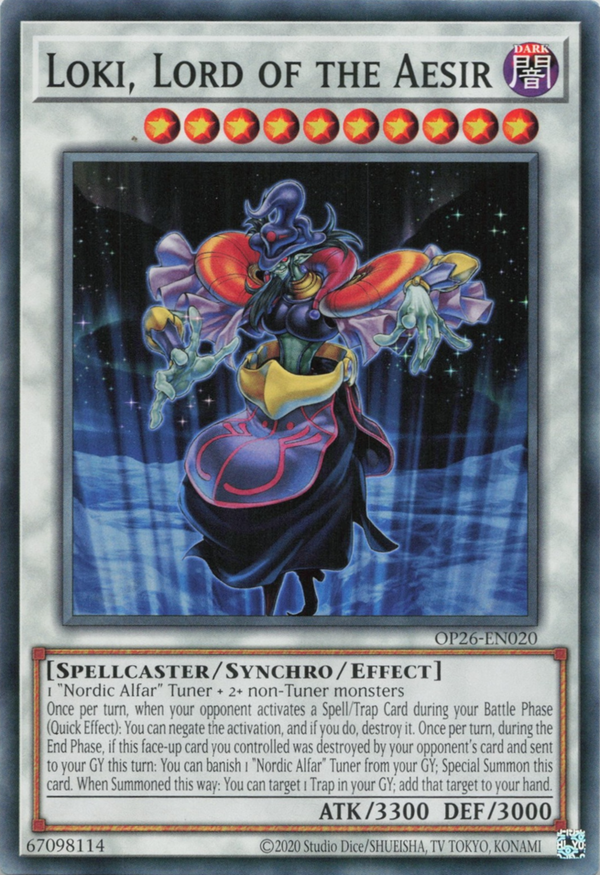 Loki, Lord of the Aesir - OP26-EN020 - Common - Unlimited