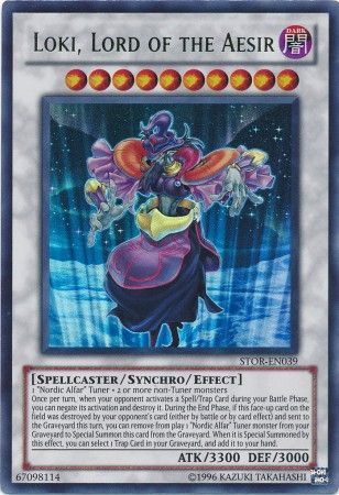 Loki, Lord of the Aesir - STOR-EN039 - Ultra Rare - Unlimited available at 401 Games Canada