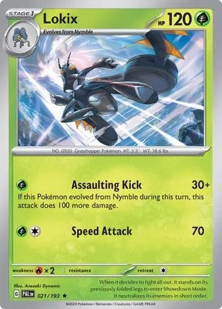 Lokix - 021/193 - Rare - Theme Deck Exclusive available at 401 Games Canada