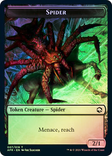 401 Games Canada - Lolth Emblem // Spider (Foil) (AFR Token) 401 Games Canada - Lolth Emblem // Spider (Foil) (AFR Token)