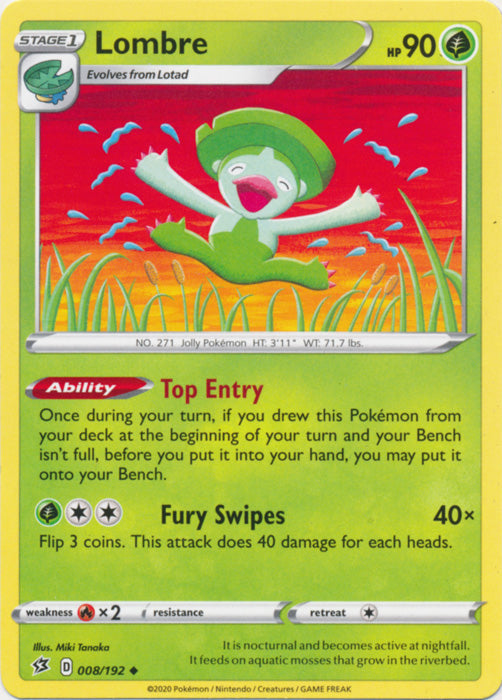 Lombre - 008/192 - Uncommon available at 401 Games Canada