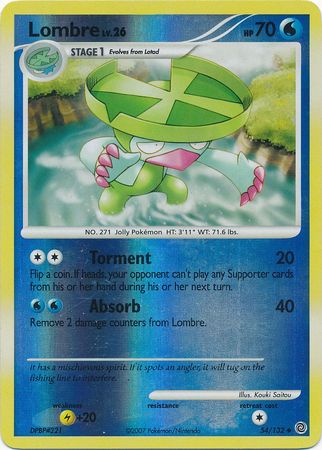 Lombre - 54/132 - Uncommon - Reverse Holo available at 401 Games Canada
