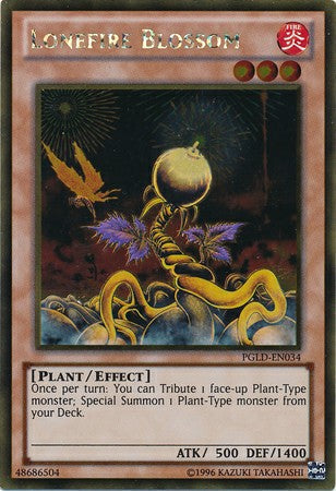 Lonefire Blossom - PGLD-EN034 - Gold Rare - Unlimited available at 401 Games Canada