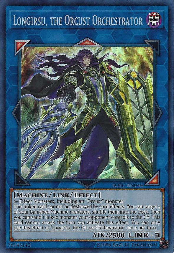 Longirsu, the Orcust Orchestrator - SOFU-EN044 - Super Rare - Unlimited available at 401 Games Canada