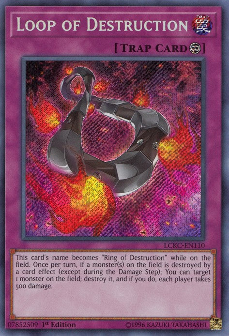 Loop of Destruction - LCKC-EN110 - Secret Rare - 1st Edition available at 401 Games Canada