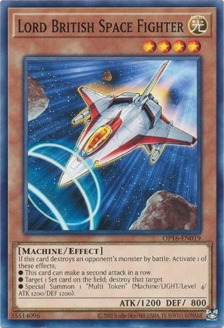 Lord British Space Fighter - OP16-EN019 - Common available at 401 Games Canada