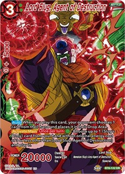 Lord Slug, Agent of Destruction - BT6-122 - Destruction Rare available at 401 Games Canada