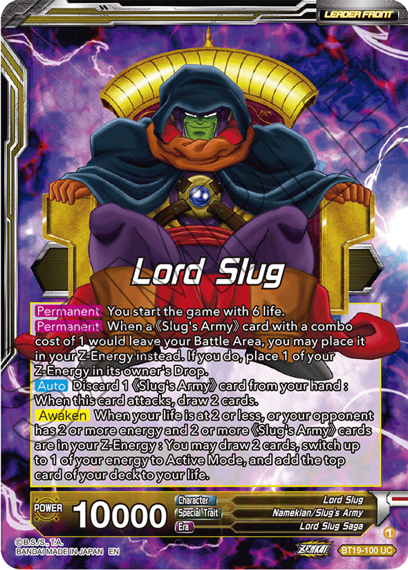 Lord Slug - BT19-100 - Uncommon available at 401 Games Canada