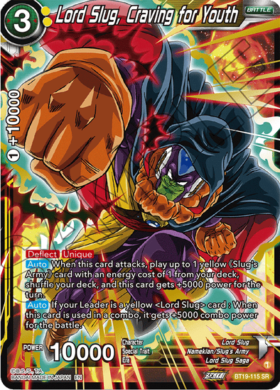 Lord Slug, Craving for Youth - BT19-115 - Super Rare available at 401 Games Canada