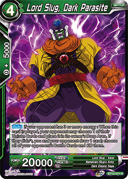 Lord Slug, Dark Parasite - BT12-077 - Rare available at 401 Games Canada