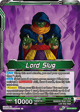 Lord Slug // Lord Slug, Rejuvenated Invader - BT12-055 - Common available at 401 Games Canada