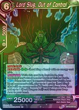 Lord Slug, Out of Control - BT12-076 - Uncommon (FOIL) available at 401 Games Canada