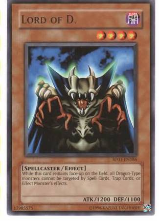 Lord of D. - RP01-EN086 - Rare available at 401 Games Canada