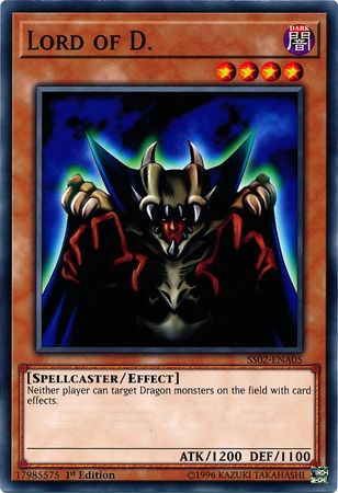Lord of D. - SS02-ENA05 - Common - 1st Edition available at 401 Games Canada