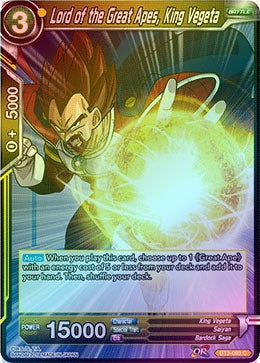 Lord of the Great Apes King Vegeta - BT3-093 - Common (Foil) available at 401 Games Canada