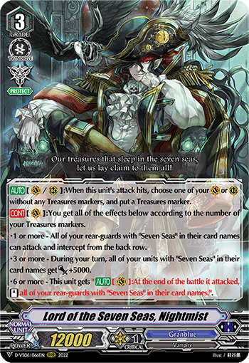 Lord of the Seven Seas, Nightmist - D-VS06/066 - Triple Rare available at 401 Games Canada