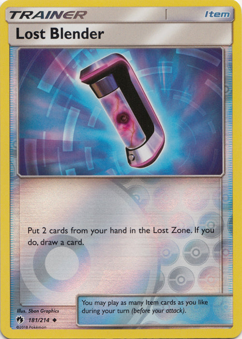 Lost Blender - 181/214 - Uncommon - Reverse Holo available at 401 Games Canada