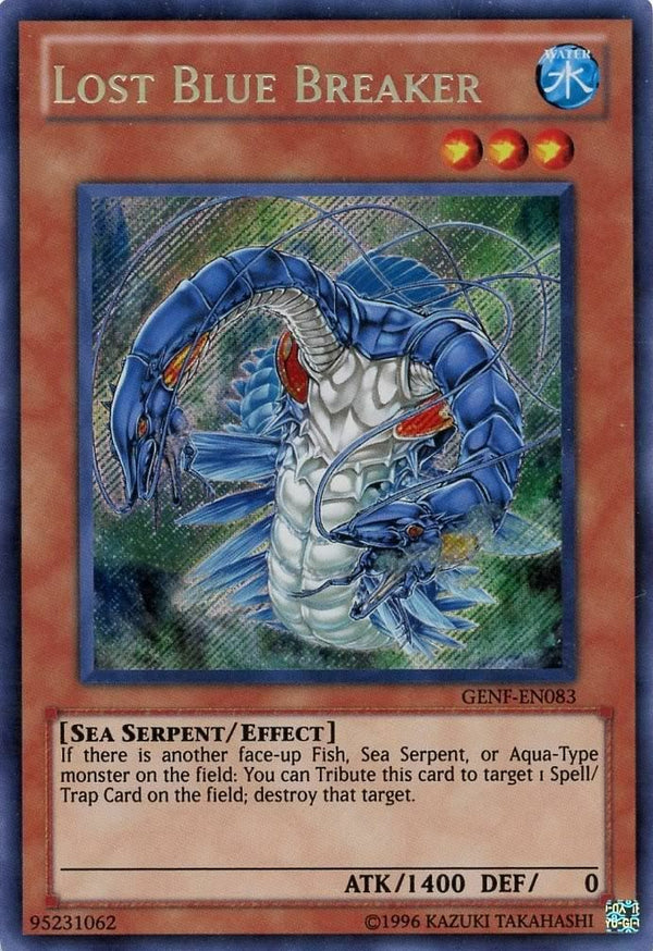 Lost Blue Breaker - GENF-EN083 - Secret Rare - Unlimited available at 401 Games Canada