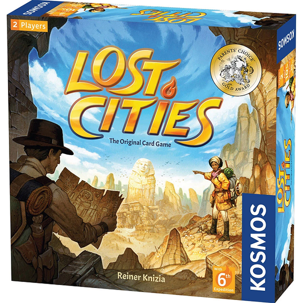 Lost Cities - Card Game with 6th Expedition available at 401 Games Canada